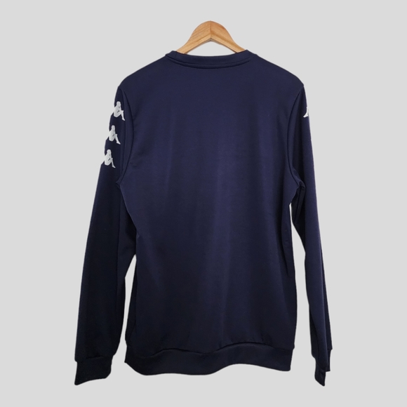 NWOT Kappa Navy Blue Crew Neck Sweatshirt in Large - Picture 2 of 6